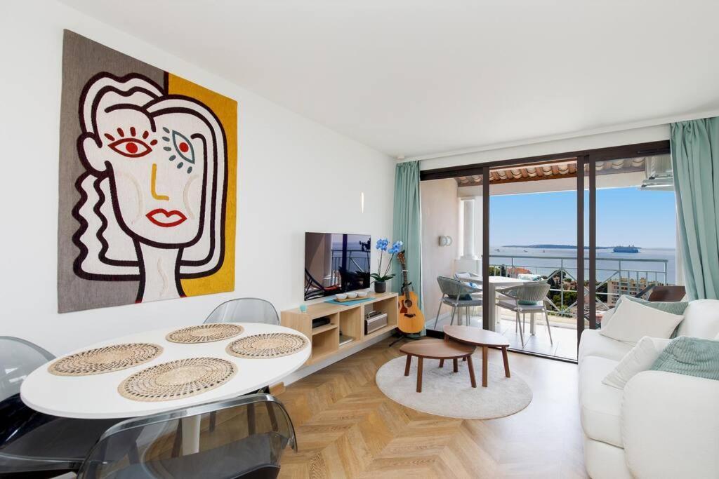 Appartement Evasion - Piscine A Debordement, Parking Prive, Clim, Splendide Vue